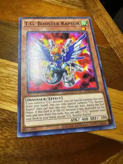 T.G. Booster Raptor OP23-EN019 Unlimited Edition Common PL + BONUS - Image 1