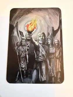 Sorcery Contested Realm - Gothic- Flame of the First Ones Unique FOIL - Image 2