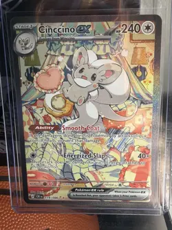 Pokemon CINCCINO EX 119/086 - Chaos Rising - SPECIAL ILLUSTRATION RARE - Card A - Image 1
