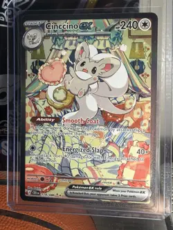 Pokemon CINCCINO EX 119/086 - Chaos Rising - SPECIAL ILLUSTRATION RARE - Card A - Image 3