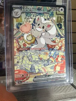 Pokemon CINCCINO EX 119/086 - Chaos Rising - SPECIAL ILLUSTRATION RARE - Card A - Image 4