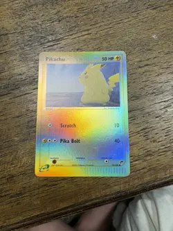 Pokemon Pikachu TCG EX Sandstorm Reverse Holo Card 72/100 Common - Image 1