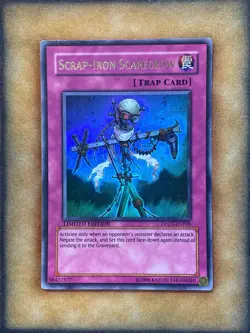 Yugioh Scrap-Iron Scarecrow DPCT-ENY09 Ultra Rare Limited Edition NM - Image 1