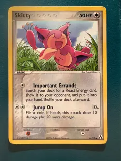 Skitty 64/92 EX Legend Maker (2006) Pokemon Card | Vintage | LP–MP - Image 1