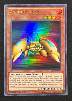 Z-METAL TANK LCKC-EN007 ULTRA RARE 1ST EDITION YuGiOh - Image 1