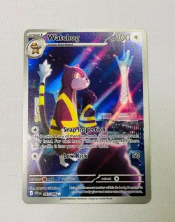 Watchdog (97/86) Holo Chaos Rising Illustration Rare Pokemon Card NM (#1) - Image 1
