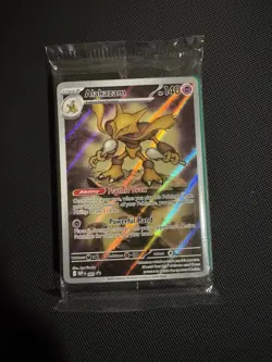 Pokemon TCG Alakazam 009 Black Star Promo Card SEALED NM Brand New - Image 1