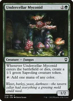 [MTG] Undercellar Myconid (259) (CLB) NM - Image 1