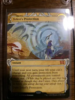 Teferi's Protection Strixhaven: Mystical Archive Foil Etched NM Free Ship - Image 1