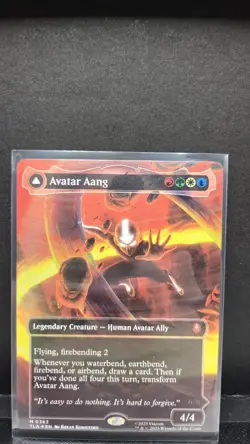Avatar Aang (Raised Foil) Avatar: The Last Airbender Foil M0363 - Image 1