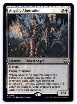 Angelic Aberration NM Commander: Modern Horizons 3 0039 MTG Regular - Image 1
