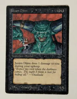 Magic the Gathering Arabian Nights 1993 Juzam Djinn - Image 5