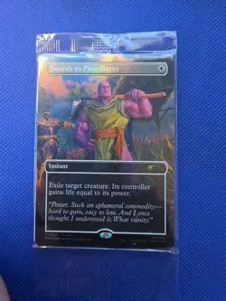 THANOS Magic the Gathering PSA Magazine Promo Swords to Plowshares Marvel MTG - Image 1