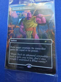 THANOS Magic the Gathering PSA Magazine Promo Swords to Plowshares Marvel MTG - Image 3