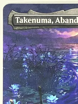 Takenuma, Abandoned Mire NM Borderless Kamigawa: Neon Dynasty 416 MTG Regular - Image 3