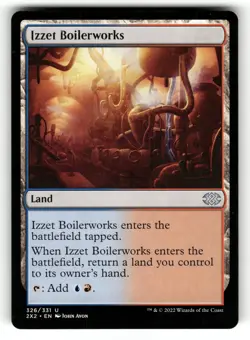 Izzet Boilerworks NM Double Masters 2022 326 MTG Regular Uncommon - Image 1