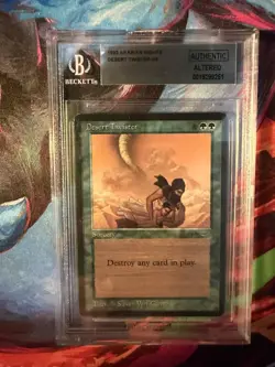 1993 Arabian Nights Desert Twister BGS Authentic AA MTG - Image 1