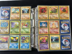 Vintage Pokemon Card Binder Collection 300+ WOTC Base Jungle Fossil Team Rocket - Image 5