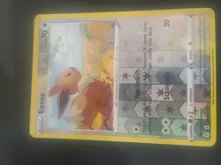 Pokemon TCG Eevee Reverse Holo Card Evolving Skies 125/203 Rayquaza - Image 1
