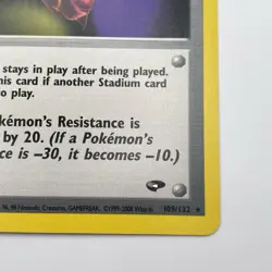 Resistance Gym 109/132 Gym Challenge LP Rare WOTC Pokemon TCG Vintage Single - Image 5
