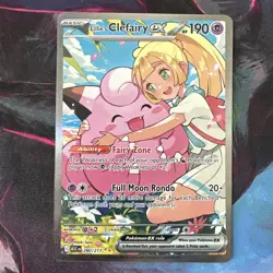 Pokemon TCG Lillies Clefairy ex 280/217 Illustration Rare – Ascended Heroes – NM - Image 1