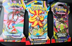 25X Lot Set Of Pokemon Booster Packs. Mixed Chaos Rising And Perfect Order NIB - Image 2