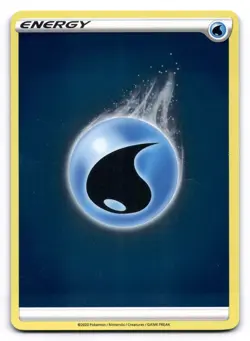 Holo Water Energy LP 2020 Sword & Shield Pokemon TCG - Image 1