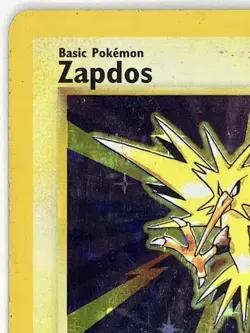 Zapdos MP 16/102 Unlimited Base Set Pokemon TCG Holo - Image 3