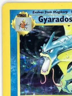 Gyarados MP 6/102 Unlimited Base Set Pokemon TCG Holo - Image 3