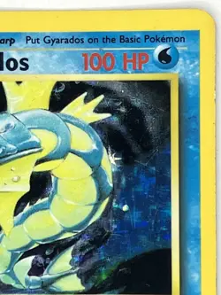 Gyarados MP 6/102 Unlimited Base Set Pokemon TCG Holo - Image 4
