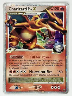 Charizard G LV.X MP DP45 Diamond and Pearl Pokemon TCG Holo - Image 1
