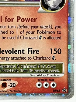 Charizard G LV.X MP DP45 Diamond and Pearl Pokemon TCG Holo - Image 4