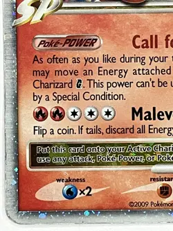 Charizard G LV.X MP DP45 Diamond and Pearl Pokemon TCG Holo - Image 5