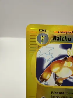 Pokemon TCG Raichu 61/165 Reverse Holo Rare Expedition Base Set - Nice - Image 2