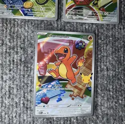 Pokemon First Partner Illustration Collection Series 1 Kanto Gen 1 Starters Set - Image 2