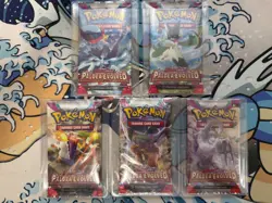 Pokemon Paldea Evolved x5 Booster Packs (Full Art Set) Brand New & SEALED - Image 1