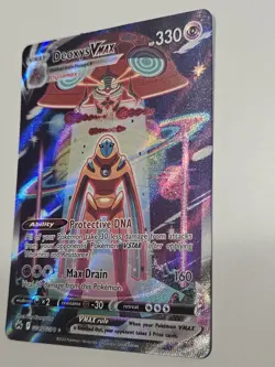 Deoxys VMAX GG45/GG70 Crown Zenith Galarian Gallery Ultra Rare Full Art Holo - Image 3