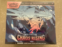 Pokemon TCG Chaos Rising Elite Trainer Box ETB [NEW SEALED IN HAND FAST DISP] - Image 1