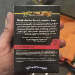 Pokemon TCG Mega Evolution Booster Bundle Box Lot of 3 6 Packs Each English 2025 - Image 2