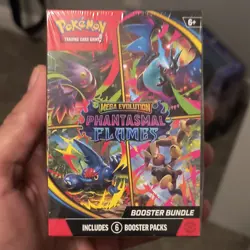 Pokemon TCG Mega Evolution Booster Bundle Box Lot of 3 6 Packs Each English 2025 - Image 4