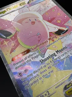 MEGA CLEFABLE EX 119/088 HOLO PERFECT ORDER POKEMON NM/M - Image 4