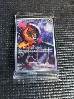 Pokemon ME: Phantasmal Flames – Carcadet 022 Black Star Promo - SEALED - Image 1