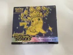 Pokemon Center Surging Sparks Pokemon Center Elite Trainer Box PC ETB Has Tear - Image 1