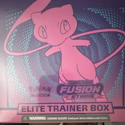 Pokemon Sword & Shield Fusion Strike Elite Trainer Box Mew English - Image 1