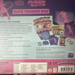 Pokemon Sword & Shield Fusion Strike Elite Trainer Box Mew English - Image 2