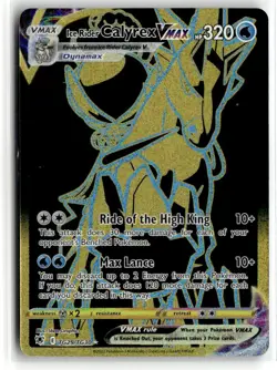2022 Pokemon Astral Radiance Trainer Gallery Ice Rider Calyrex VMAX #TG29/TG30 - Image 1