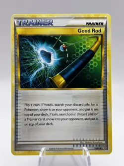 Good Rod 76/95 HGSS Unleashed Pokemon NM - Image 1