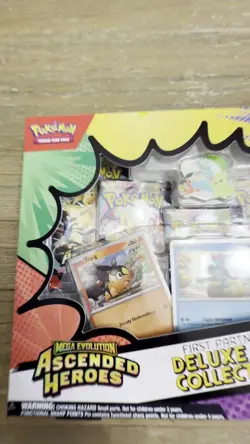 Pokemon Ascended Heroes First Partner Deluxe Pin Collection Sealed Brand New - Image 2
