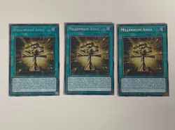 Yugioh Millennium Ankh x 3 - 1st Edition Starlight Rare NM - Free Holo - B - Image 1