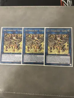 Yu-Gi-Oh! OTS 11 Sky Striker Ace - Kaina OP11-EN002 - Ultimate Rare - NM x3 - Image 1